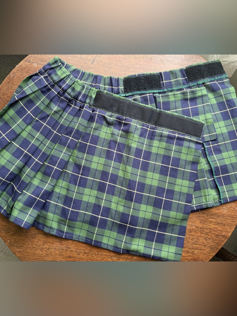 Sport Kilt Plaid Short Skirt Woman’s Size S Preppy Old Money Academia Clueless - Picture 13 of 16